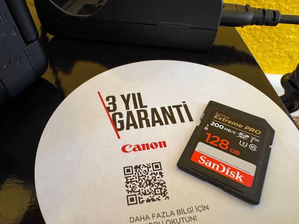 Canon r50 v + DJI Ronin rs 4 mini + Sandisk extreme pro 128 gb hafıza - 5