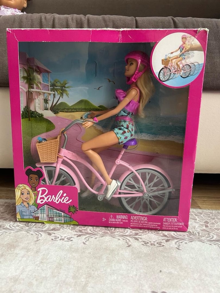 bisikletli barbie