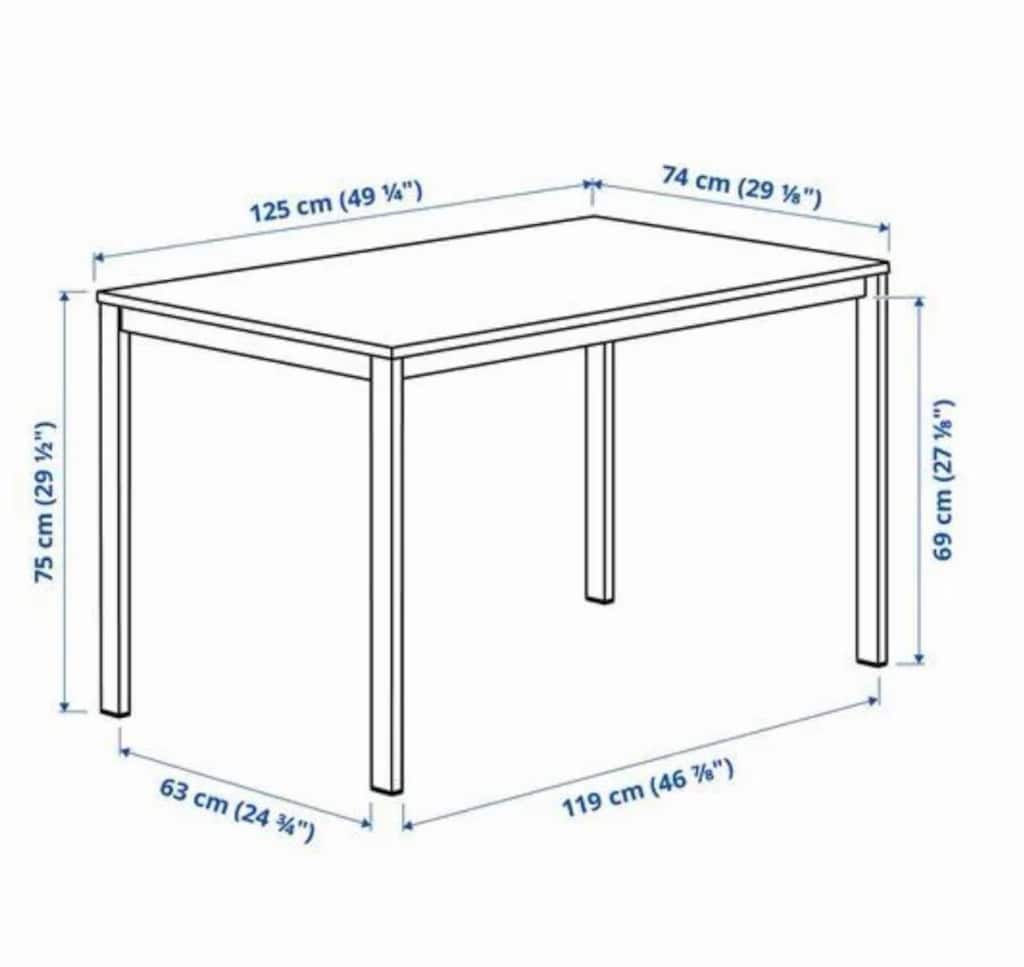 IKEA VIHALS Yemek Masası Takımı - 7