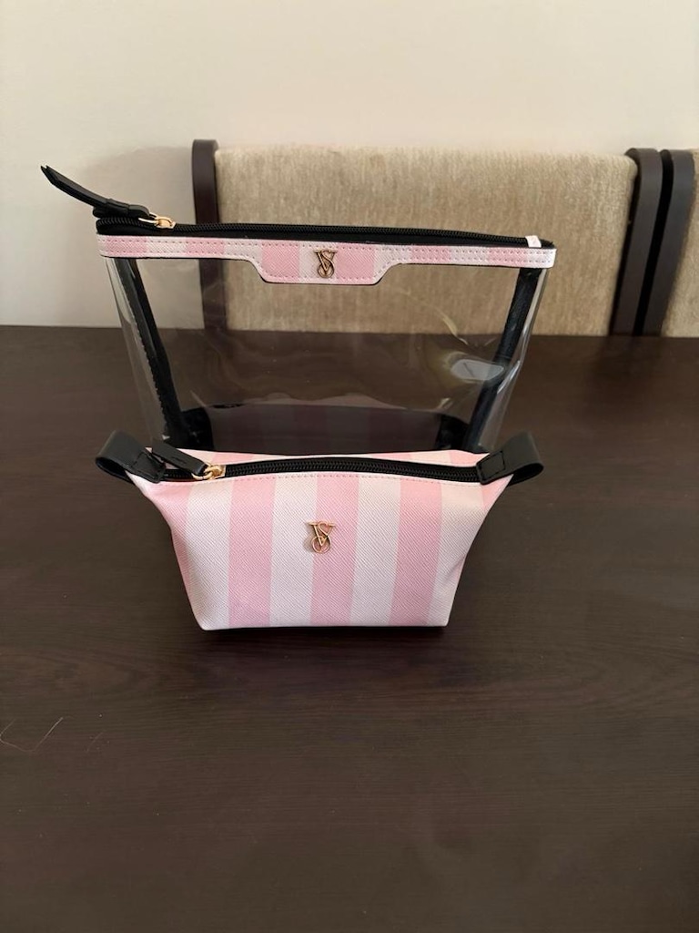 Victoria Secret ikili Makyaj Çantası - 5