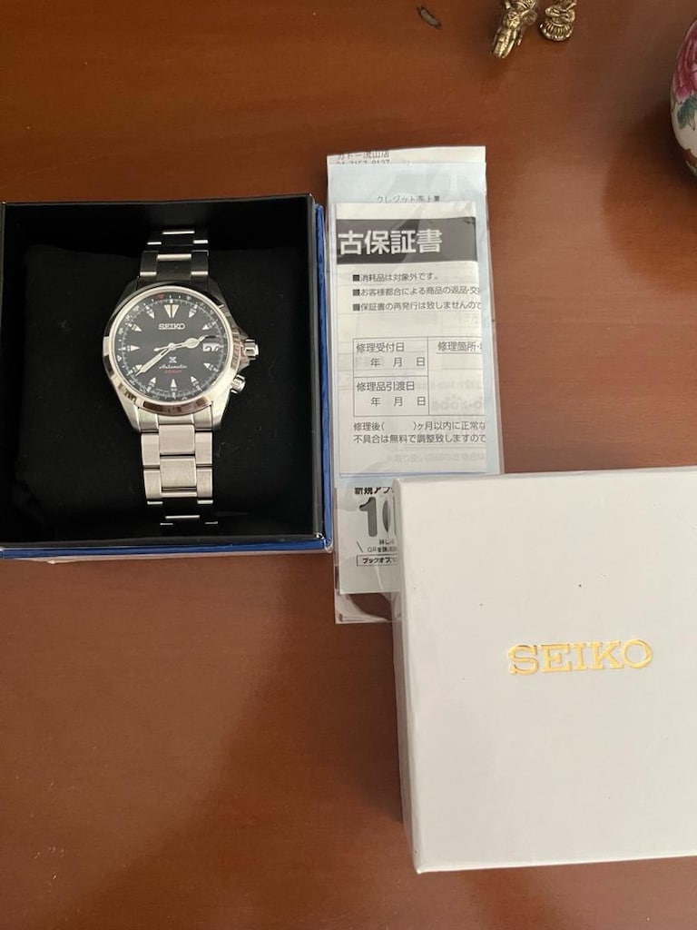 Seiko alpinist prospex SPB117J saat otomatik SPB117J1 explorer - 4