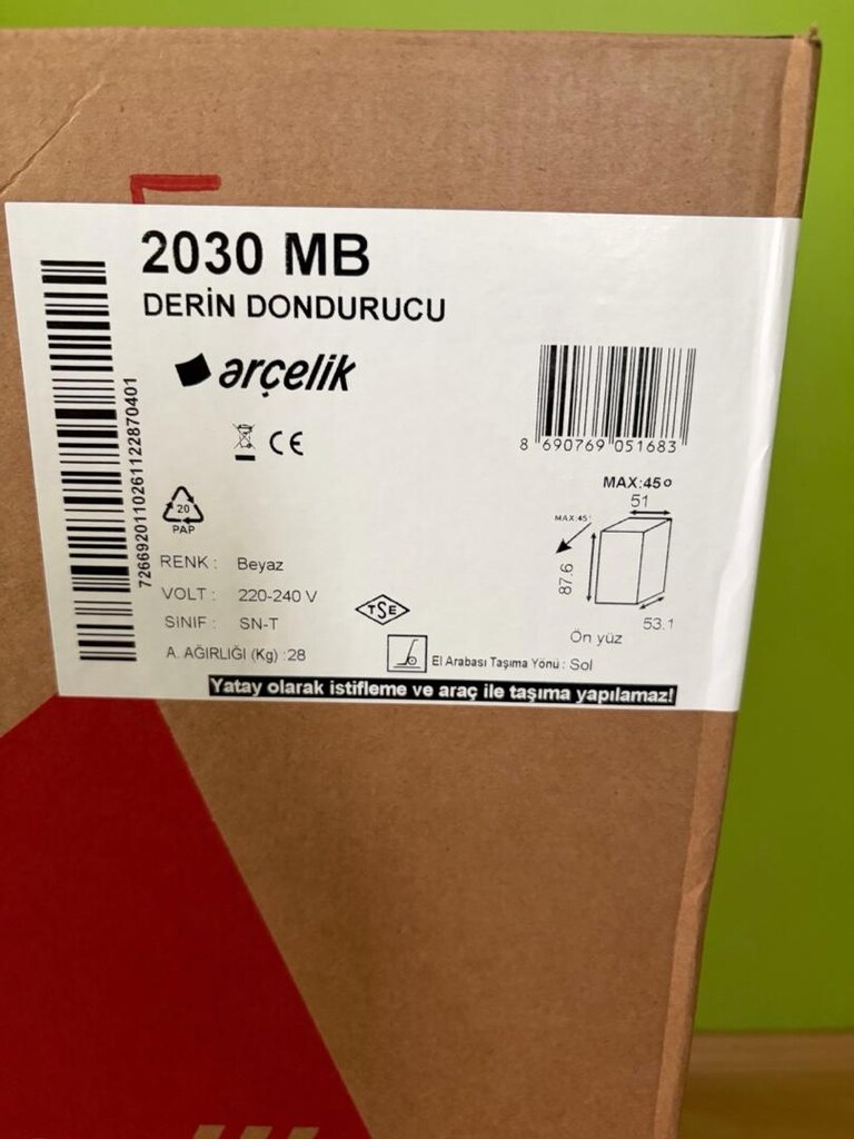 ARÇELİK MİNİ DERİN DONDURUCU - 2