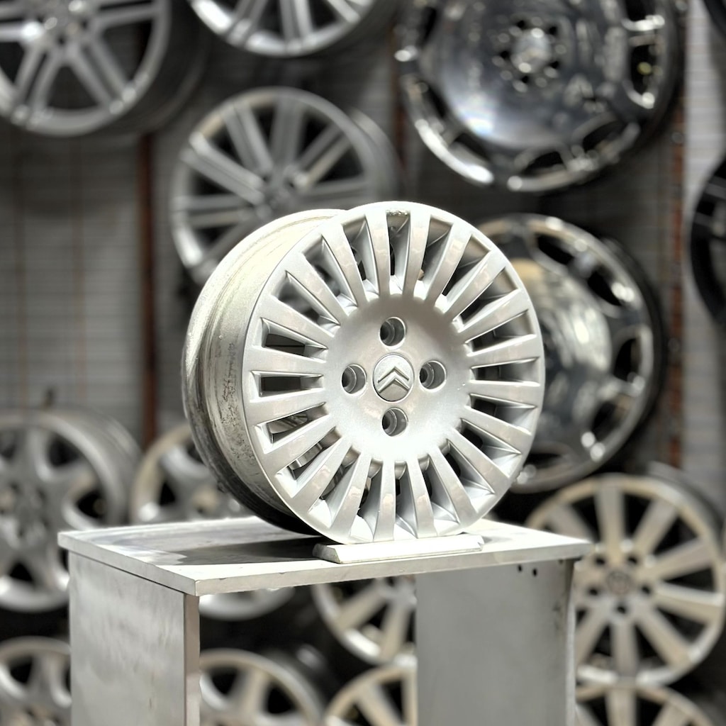 ORİJİNAL 15 inç 4x108 Citroen C3 Jant Takımı 2. El - 2