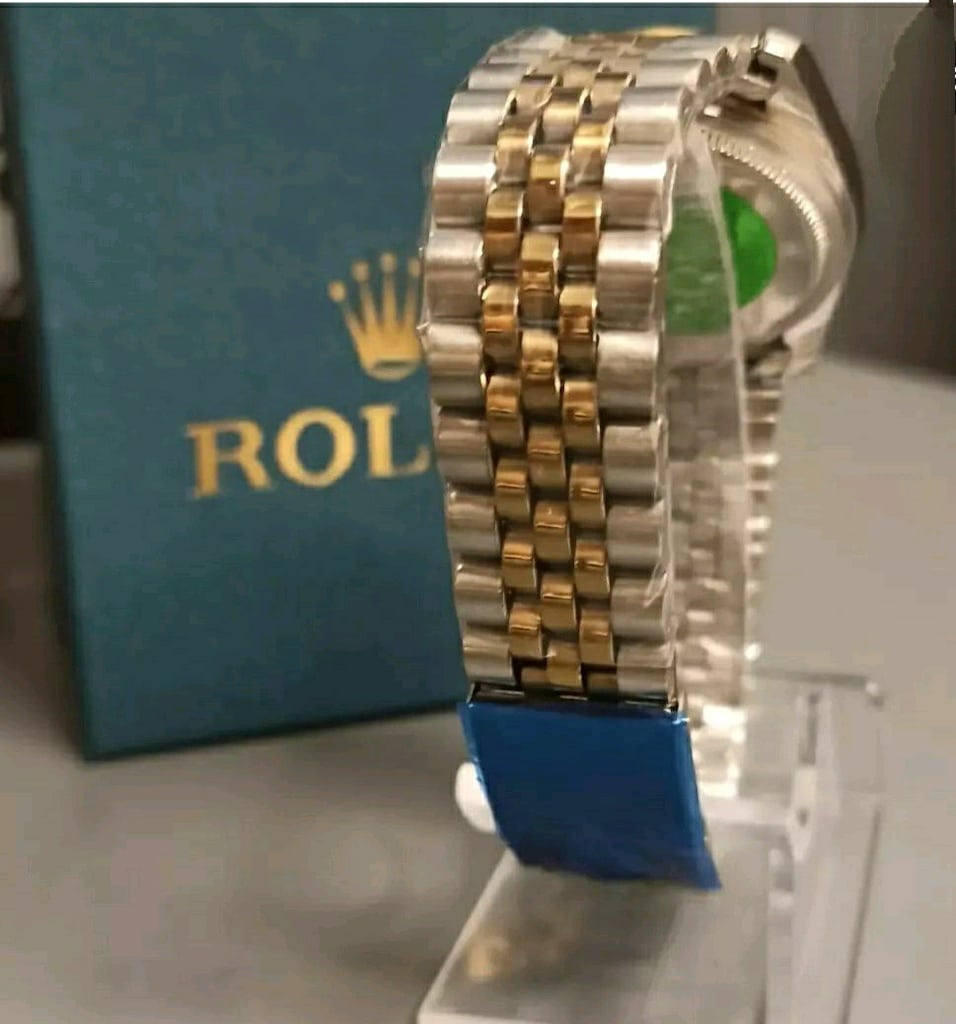 rolex kadın takvimli pilli kol saati - 6