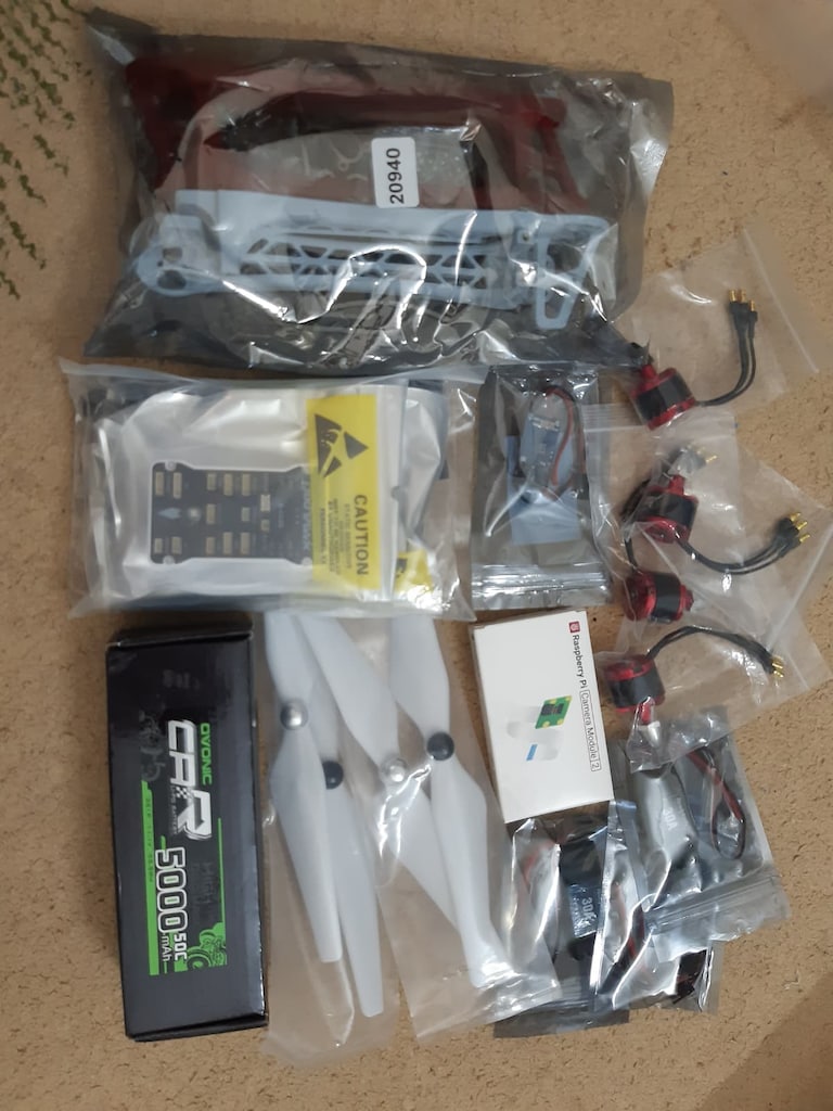 Sıfır F450 Drone Toplama Seti Pixhawk 2.4.8 GPS ve FS-i6 Kumanda - 8