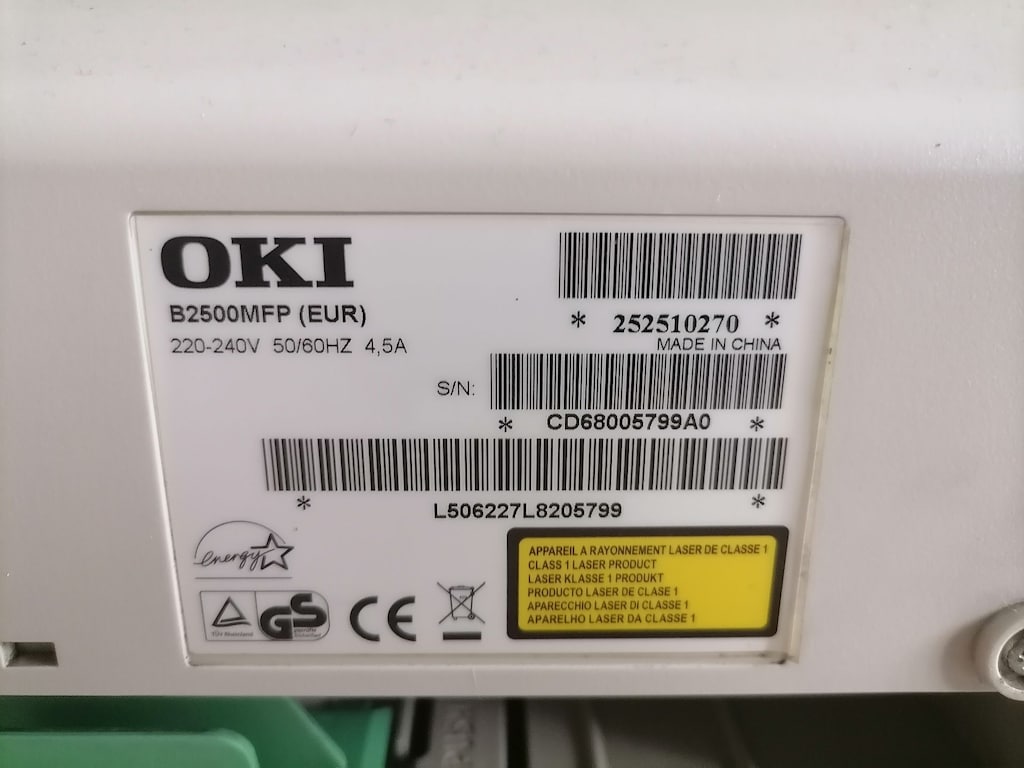 OKI B2500MFP (EUR) Yazıcı- Parça amaçlı - 8