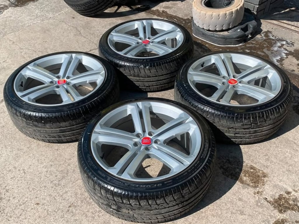 18 JANT 5X100 MALLORY FİAT VW SEAT İBİZA 225/40/18 SIFIR GİBİ - 5
