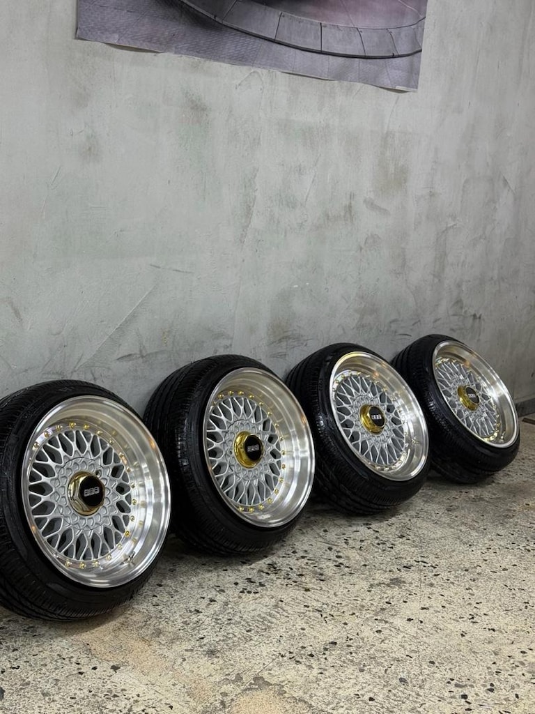 4x100 BBS RS1 RS2 DÖNÜŞÜMLÜ SIFIR LASTİKLİ JANT LASTİK TAKIMI - 2