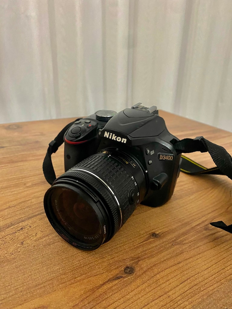 Nikon D3400 18-55 Lens | Temiz Kullanılmış | Düşük Shutter | Çantalı - 2