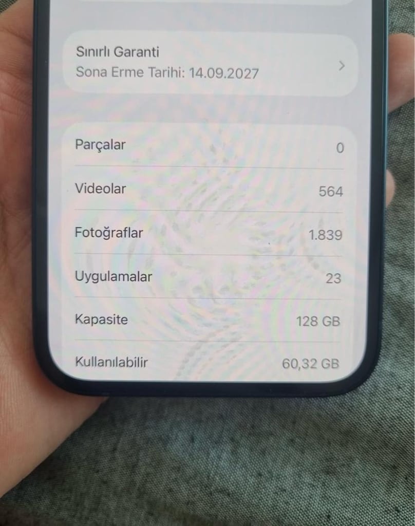 ÇOK TEMİZ GARANTİLİ İPHONE 13 - 6