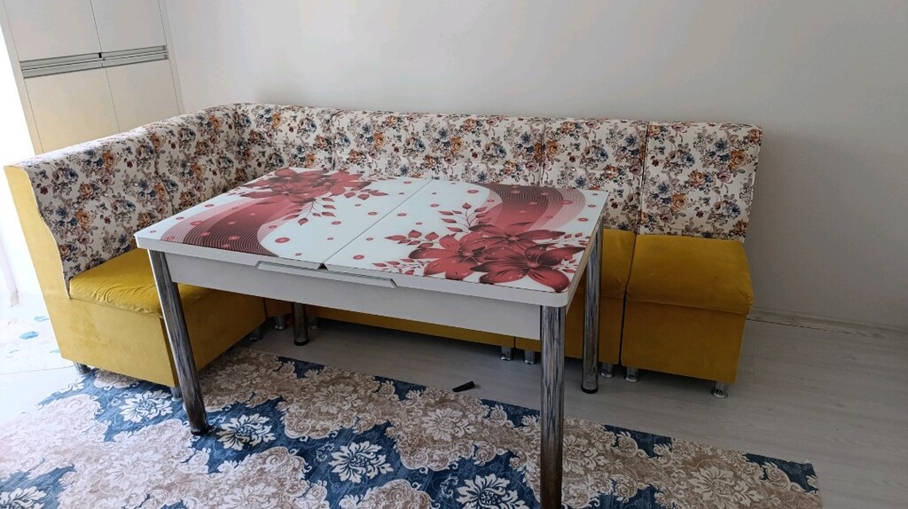 Sahibinden Temiz kullanılmış köşem mutfak oturma grubu ve masası - 2