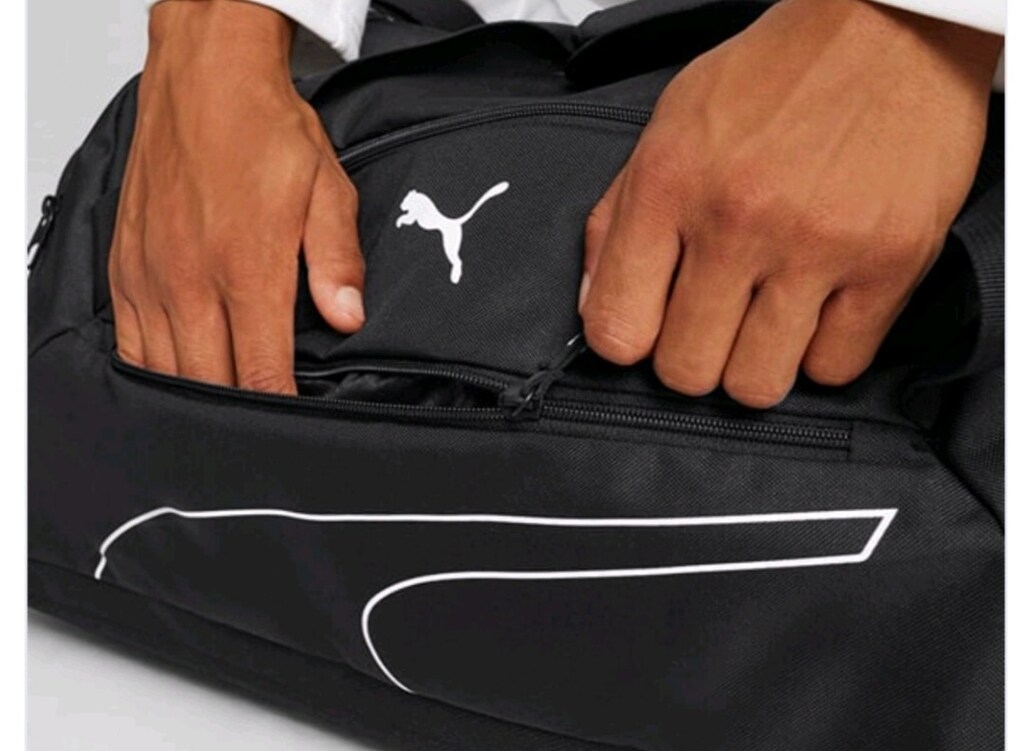 Puma Fundamentals Sports Bag M Spor Çantası Siyah – Orijinal – Sıfır - 4
