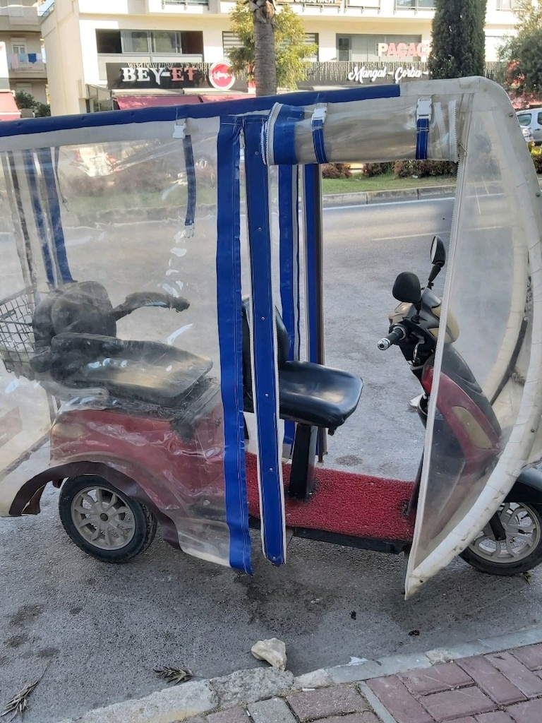 3 tekerlekli elektrikli bisiklet - 4