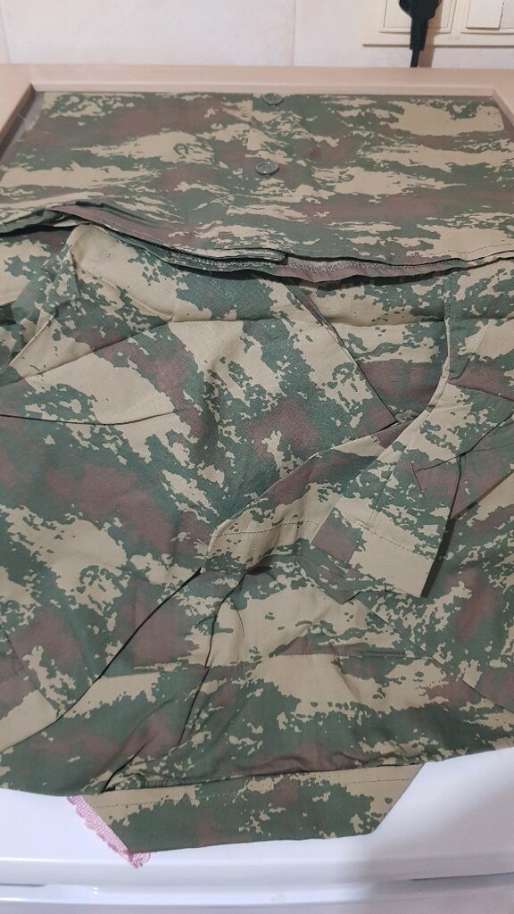kamuflaj desenli sıfır gömlek - 2