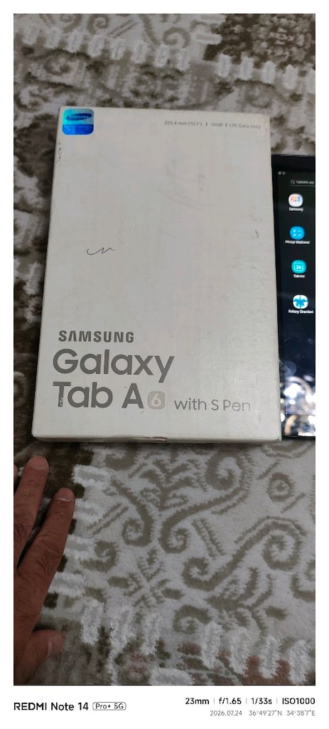 SAMSUNG TAB A6 16 GB HAFIZA HERŞEY AKTİF OLARAK ÇALIŞIYOR DONMA KASMA - 5