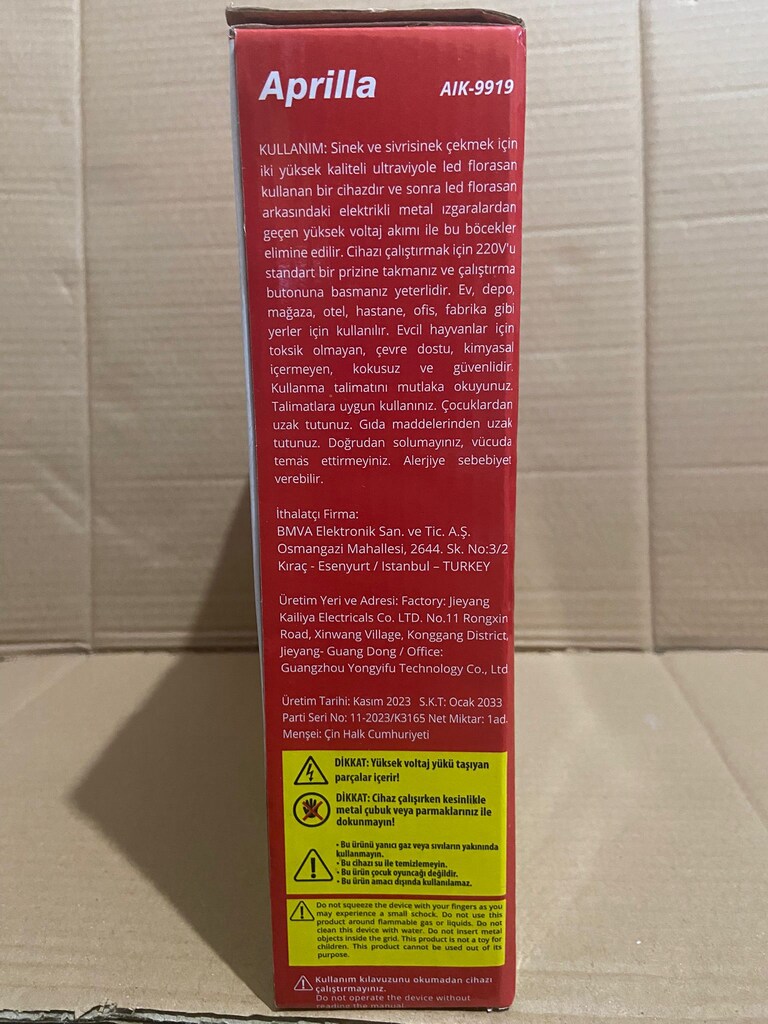 Aprilla Sinek Öldürücü 2000 Volt - 9919 - 3