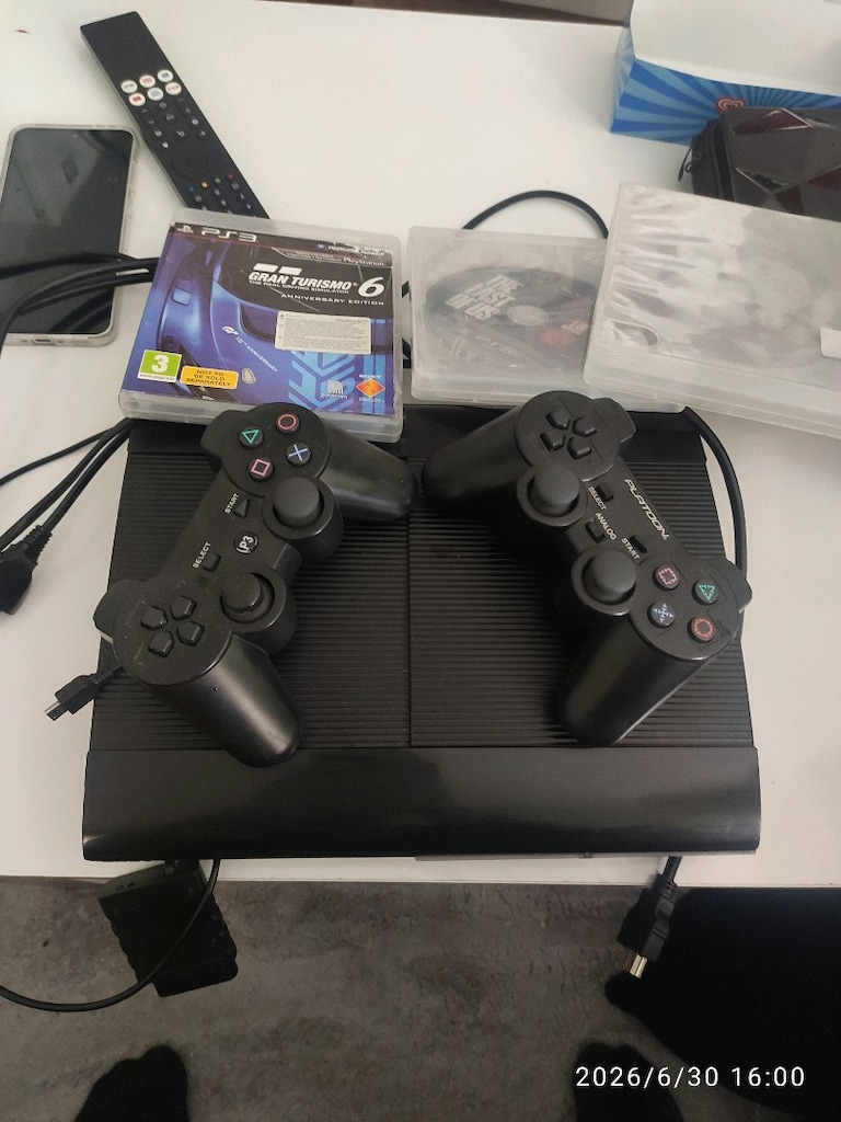 PS3,512 GB ultra slim..ihtiyac fazlası temiz sorunsuz... - 2