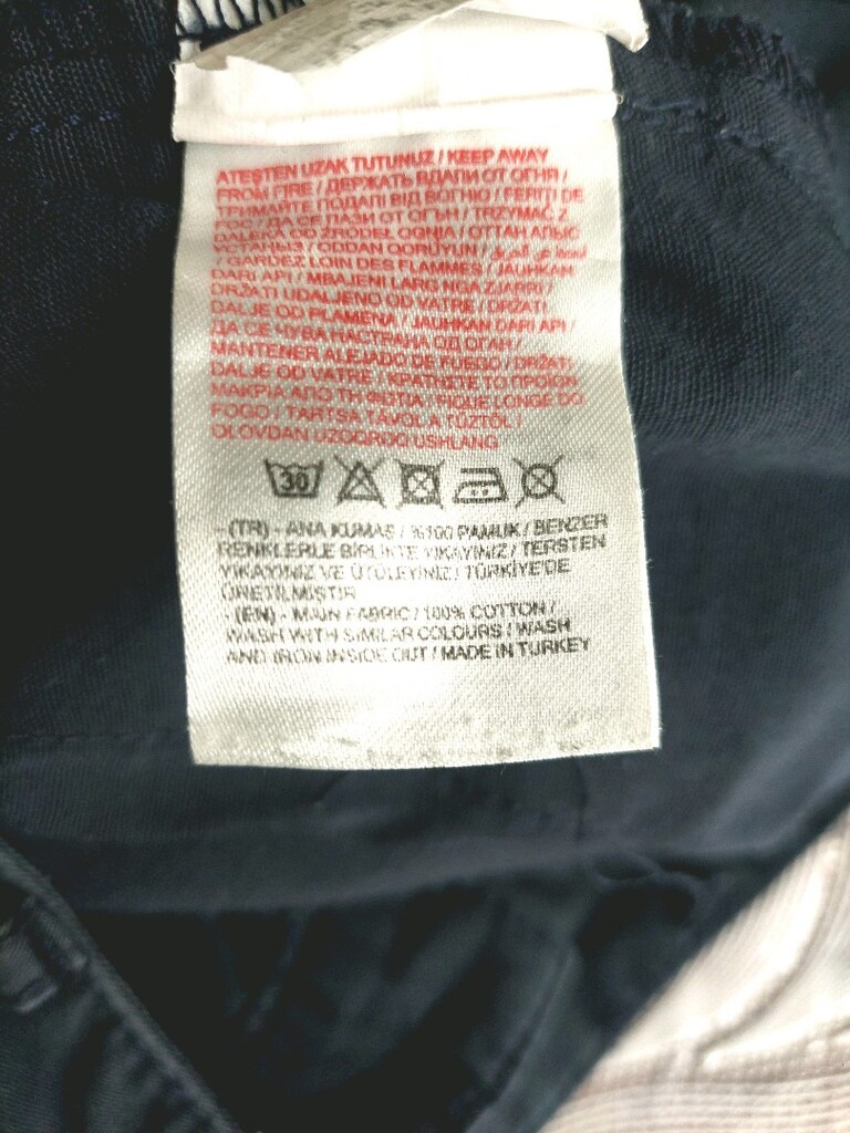 LCW erkek kargo cepli lacivert kapri - 10