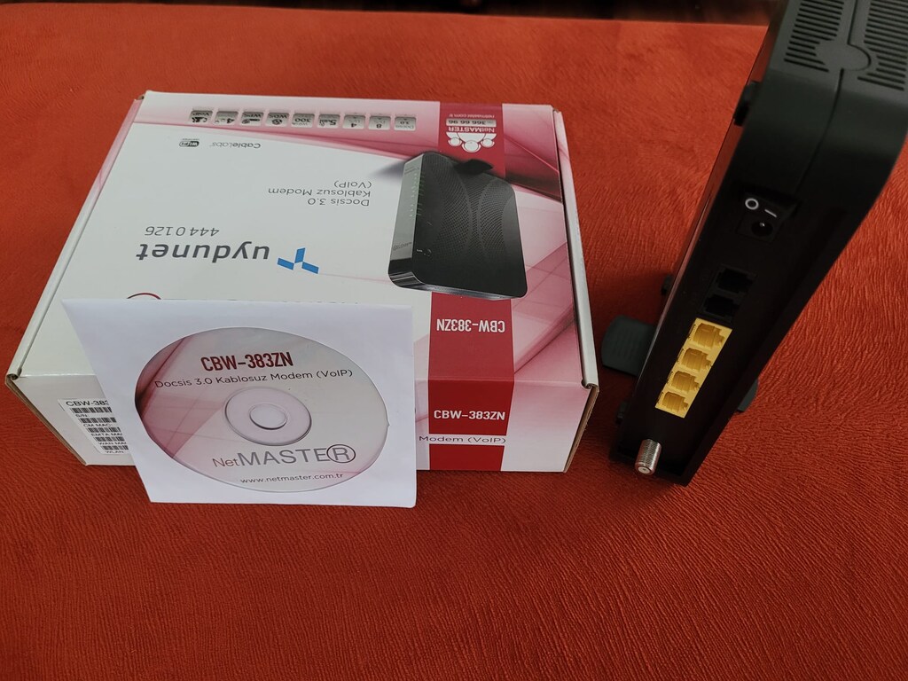 NetMaster KabloNET CBW-383ZN modem - 2