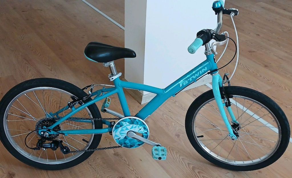 Btwin çocuk bisikleti 20 jant Decathlon YENİ GİBİ Ön Sepetli - 17