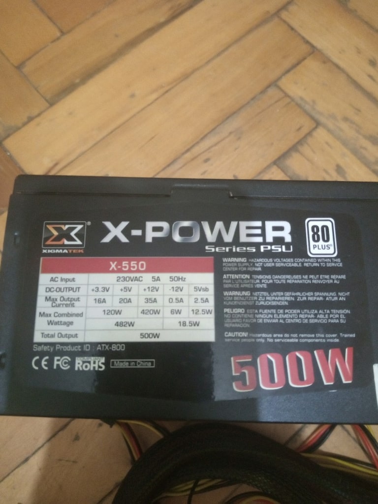 XIGMATEN X POWER 500 WAT 80 PLUS - 2