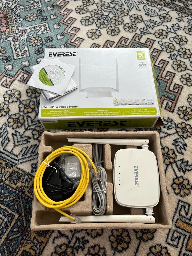 Everest EWR-301 300 Mbps Kablosuz Router - 2