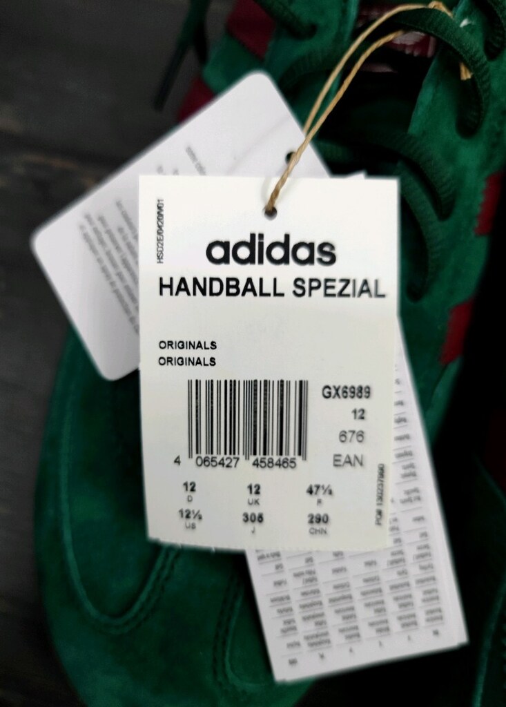 Adidas Handball Spezial Green/Burgundy - 5
