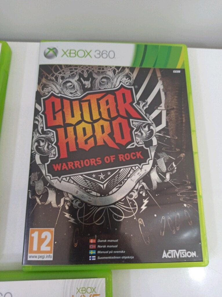 Xbox 360 Oyun Dvd Seti Guitar Hero Kutu kitapçık Mevcut - 8