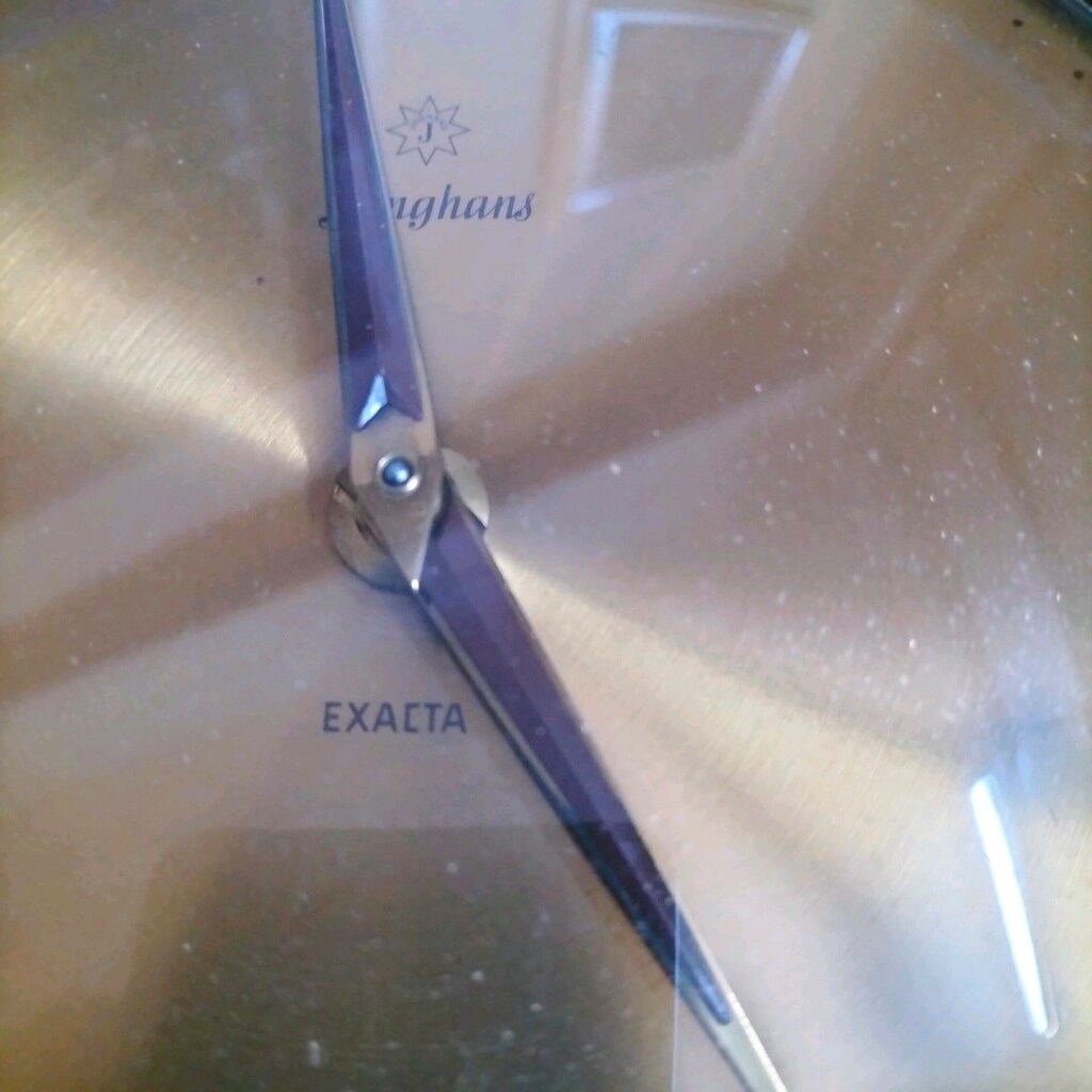 Junghans EXACTA ağır pirinç halatlı duvar saati antika - 11