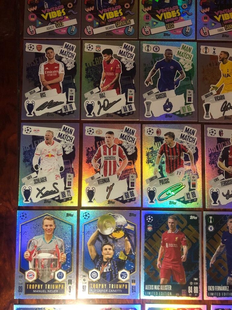 Match attax 24/25 karma insert ve limited edition lot - 4