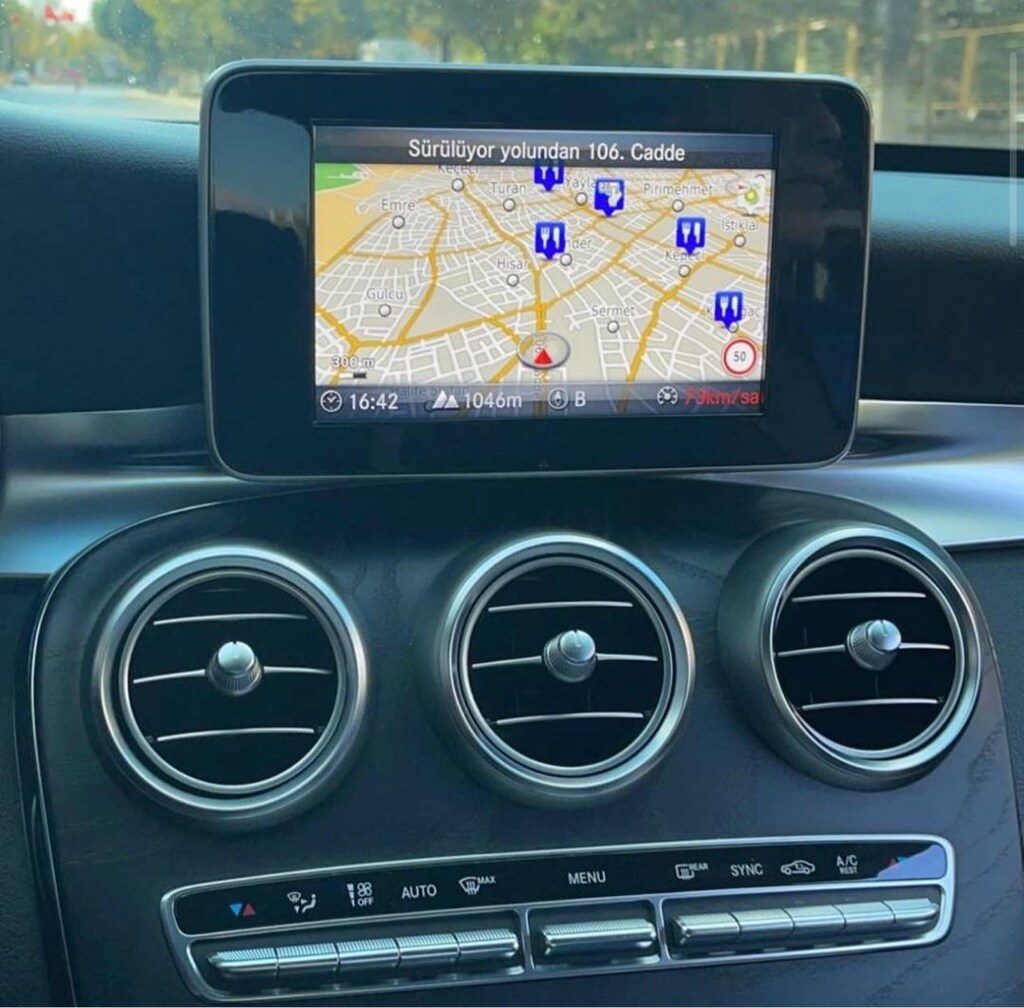 Mercedes SD Card Garmin navigasyon karti - 15