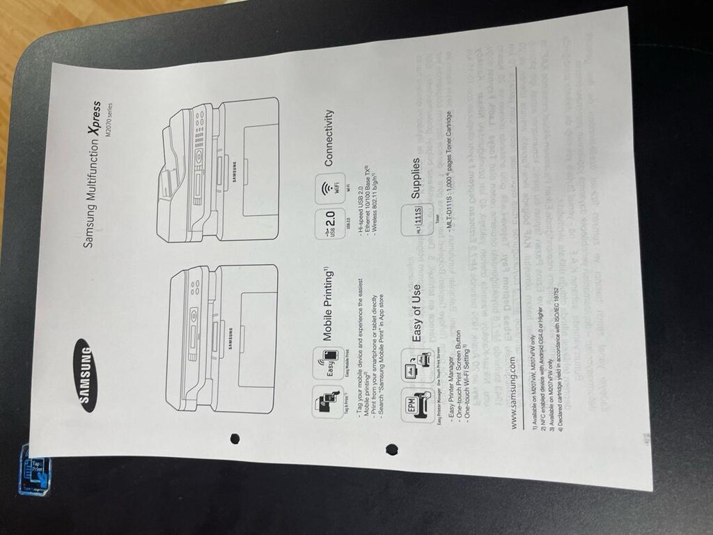 SAMSUNG XPRESS M2070FW FOTOKOPİ, TARAYICI, FAKS, Wi-Fi LASER YAZICI - 8