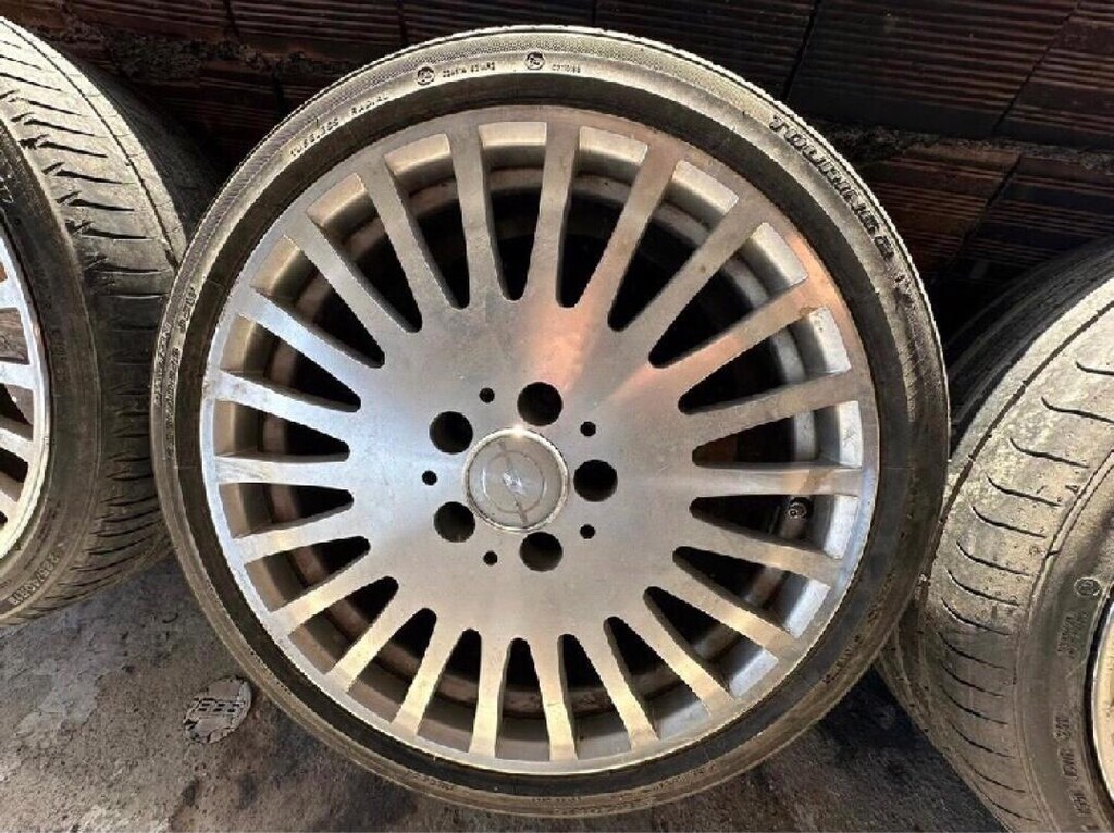 18 mercedes jant lastik 5x112 225.40.18 2 tane jant kaynaklı - 13