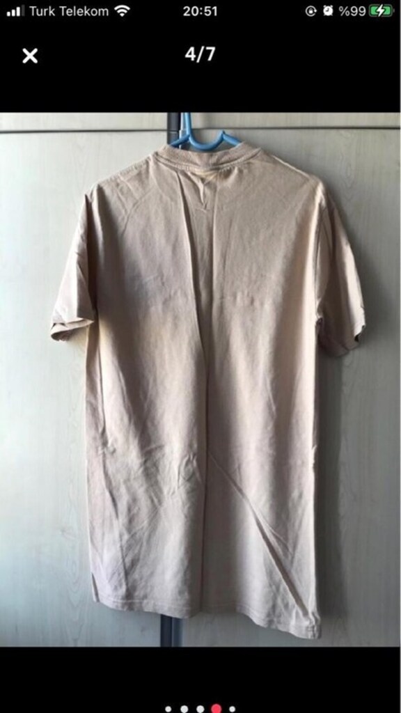 Erkek Basic tshirt tişört S Beden - 3