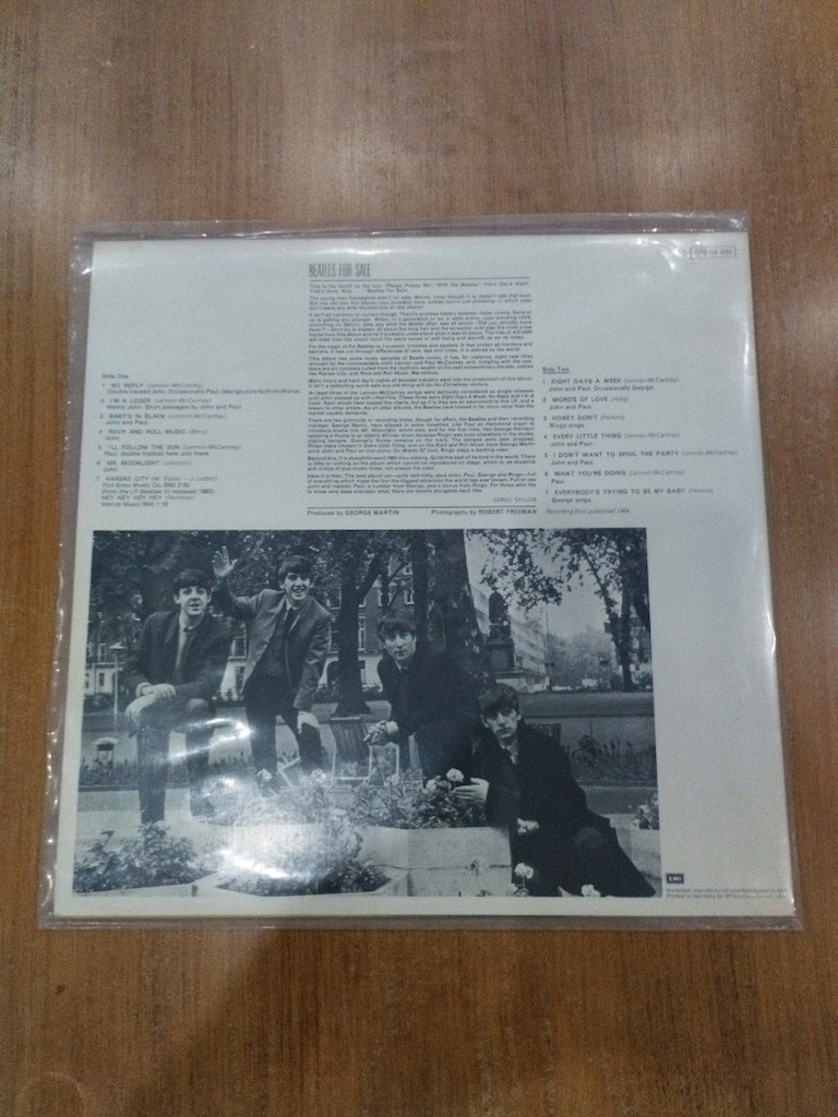 Orijinal The Beatles for Sale plak - 2