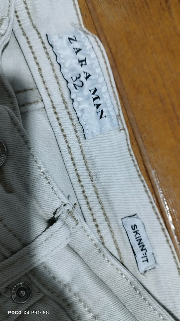 #Erkek pantolon #Zara..esnek likralı skinny.. - 3