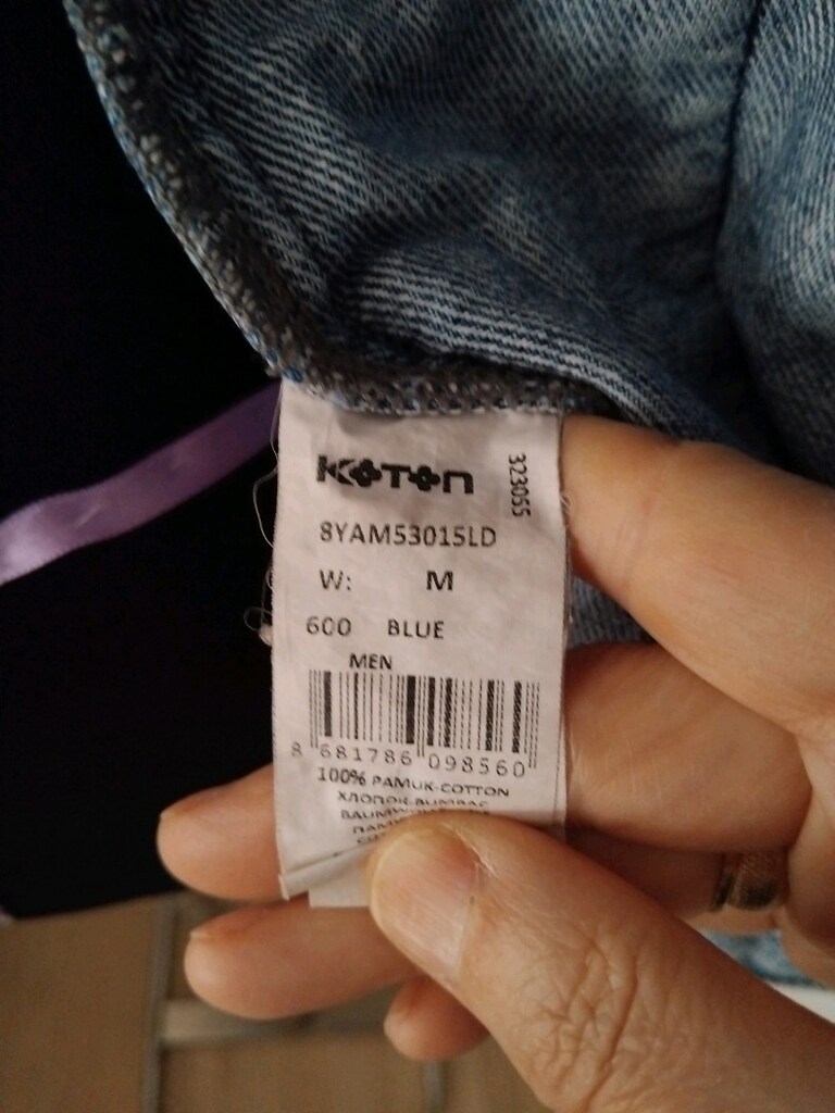 koton marka m beden kot ceket - 4