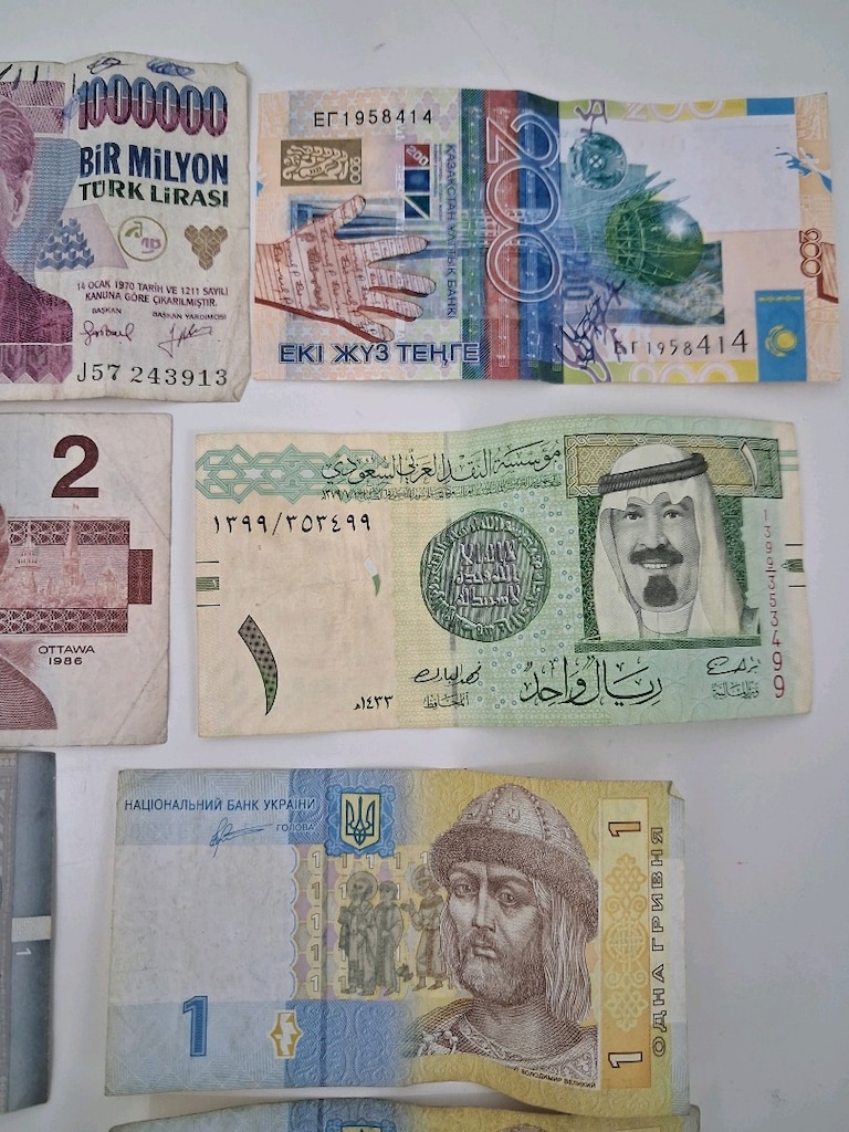 Türk ve Yabancı Eski Kağıt Para / Banknot - 2