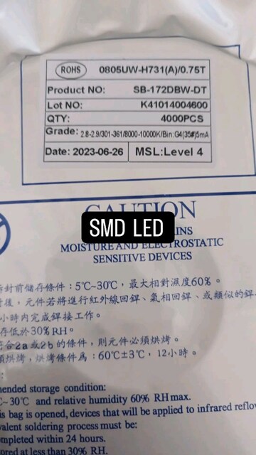 SMD Ultraviyole LED