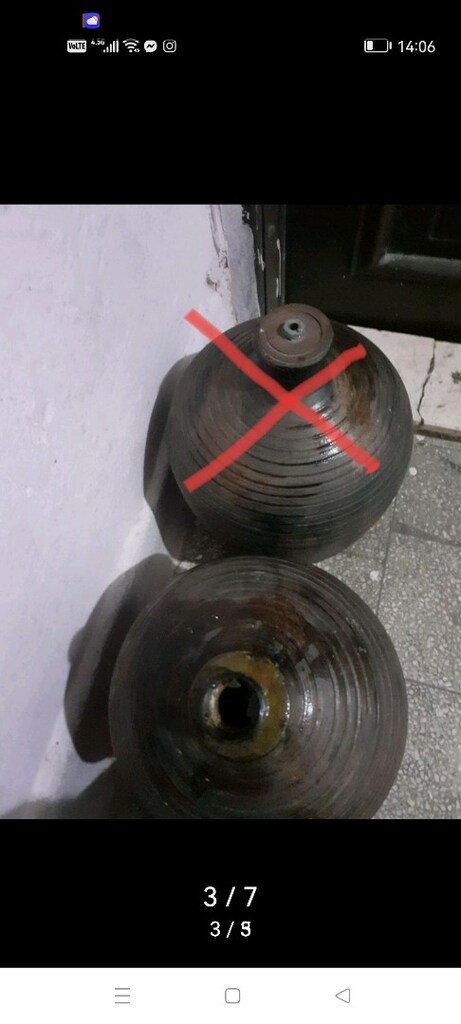 Bir adet toprak küp. - 2
