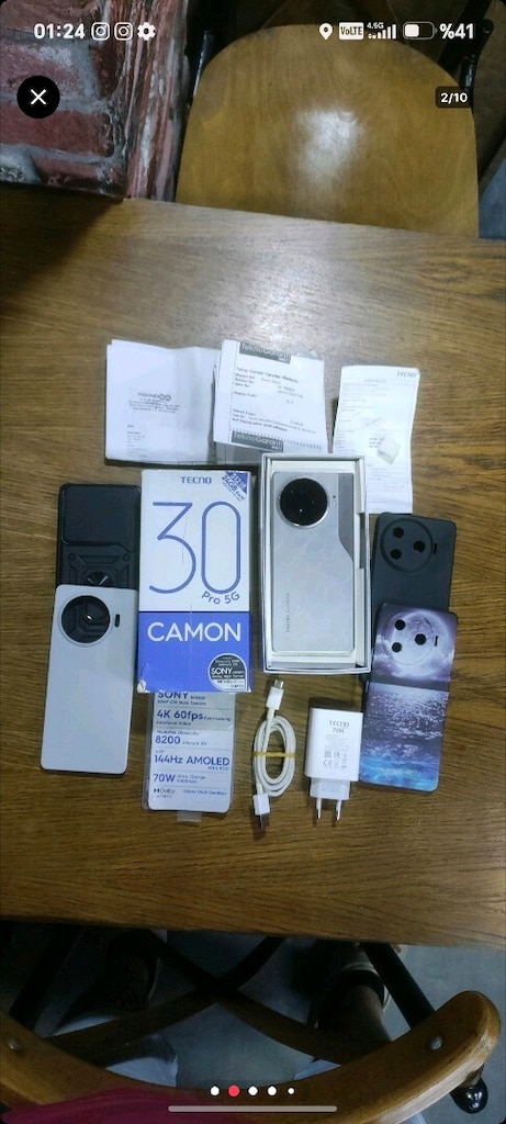 TR 512GB 24RAM TECNO.CAMON.30PRO(5G) . YURTİÇİ ÇİFT HATLI - 2