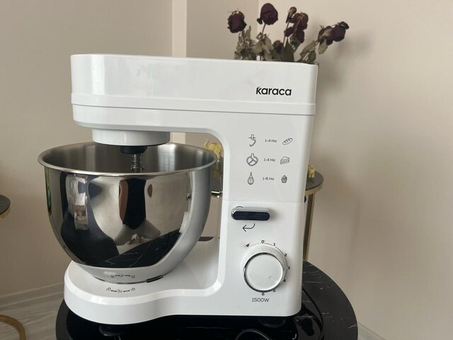 Karaca Mastermaid Chef Stand Mikser 1500W 5 Lt (Pearl White/Bey