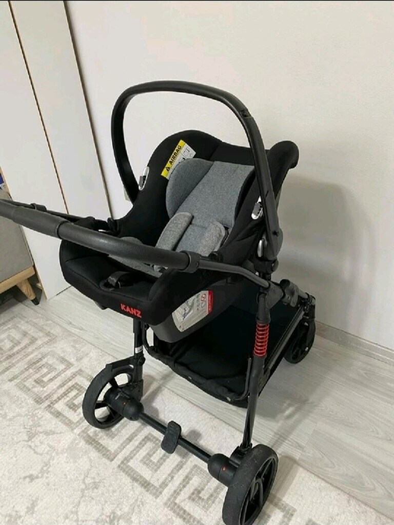 KANZ D2 go 3'lü travel sistem full bebek arabası - 6
