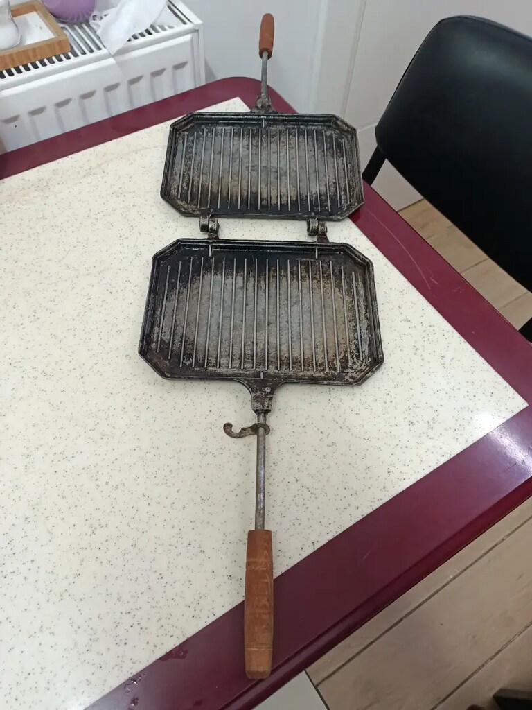 Ocak üstü Alüminyum el tost makinesi - 4