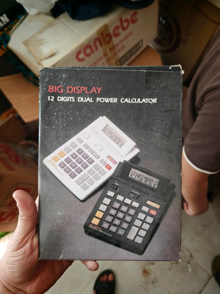 vintage retro hesap makinası - 14