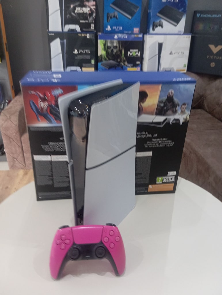 PS5 SLİM DİGİTAL 1TB 1KOL 6AY GERÇEK GARANTİ FULL SET - 3
