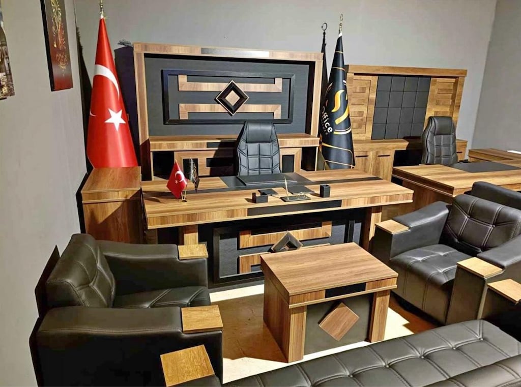 AMAROK ULTRA LÜKS OFİS TAKIMI OFİS MOBİLYA TAKIMI - 2