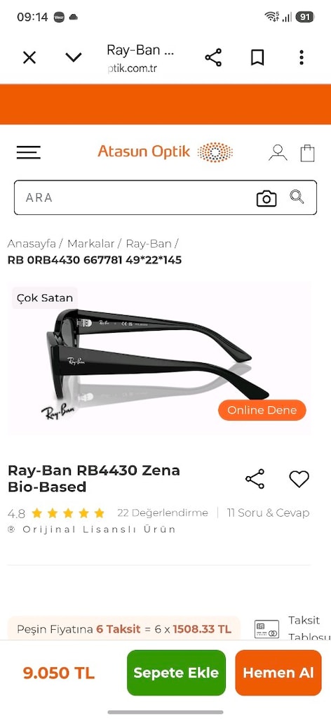 rayban 4430 zena - 5