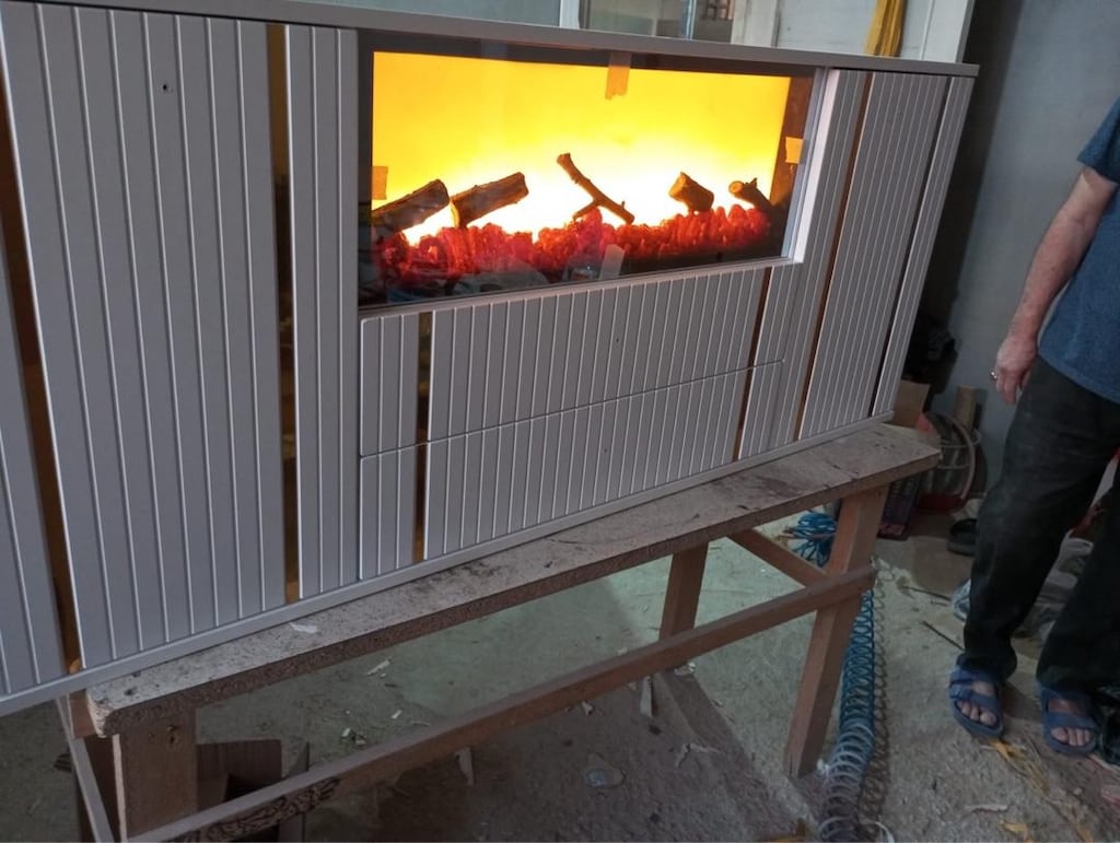 Tv ünitesi şömineli - 18
