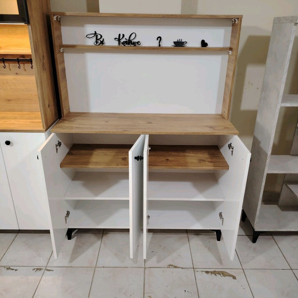 Sıfır mdf kahve köşesi bursa içine ücretsiz teslimat kapıda ödeme - 3